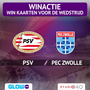(AFGELOPEN) Win kaarten voor PSV – PEC Zwolle