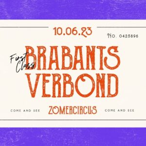 Win Tickets Voor Brabants Verbond!!